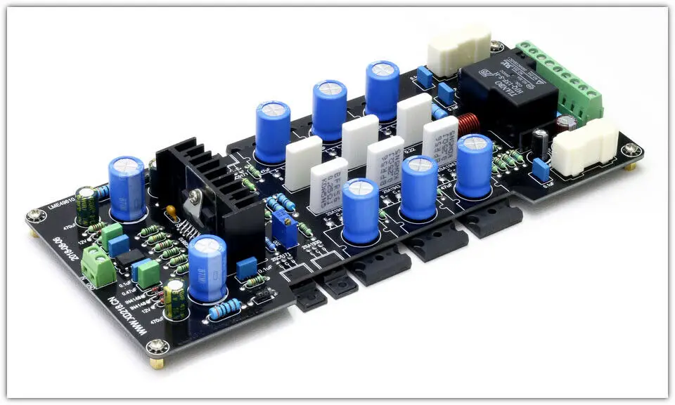 

ZEROZONE Assembeld Mono LME49810 + 2SA1943/2SC5200 Power Amplifier Board 300W L14-58