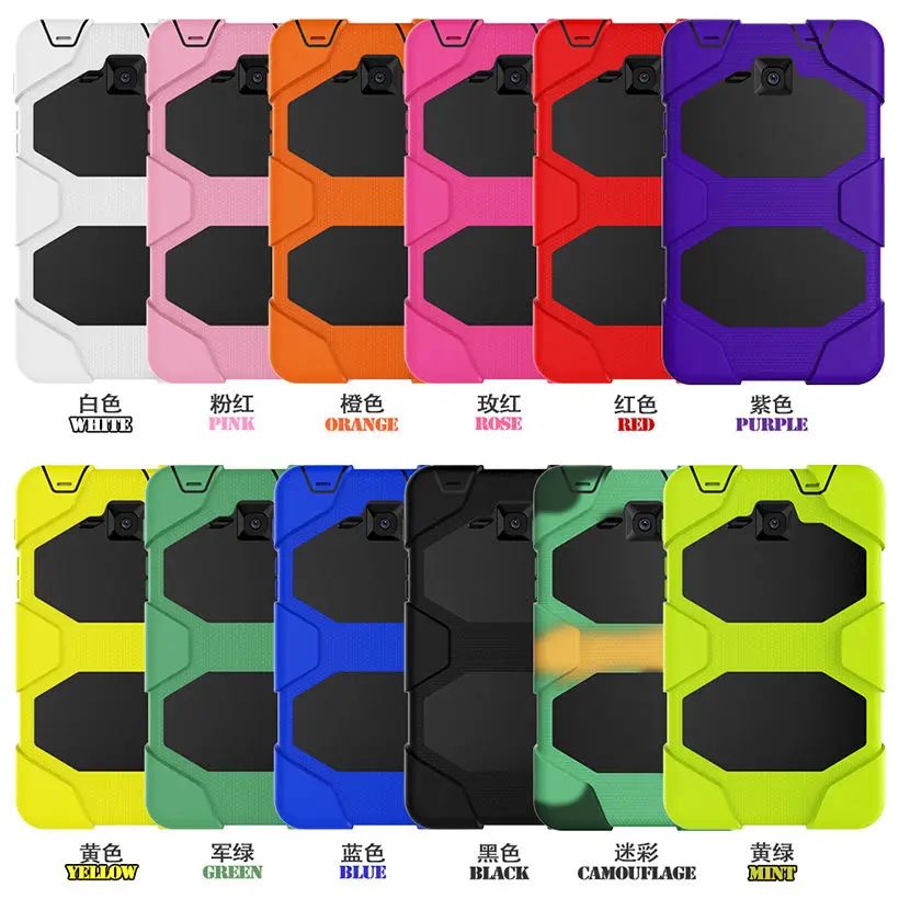 For Samsung Tab A6 7.0 inch Case For Samsung Galaxy Tab A 7.0 T280 T285 Cover Tablet Silicone Shockproof Heavy Duty Hang Funda image 6