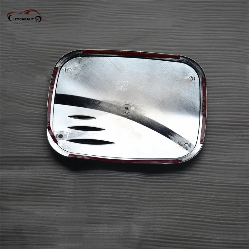 ABS silver chromium oil tank cover gas tank cover fit for HILUX REVO 2015 2016 2017