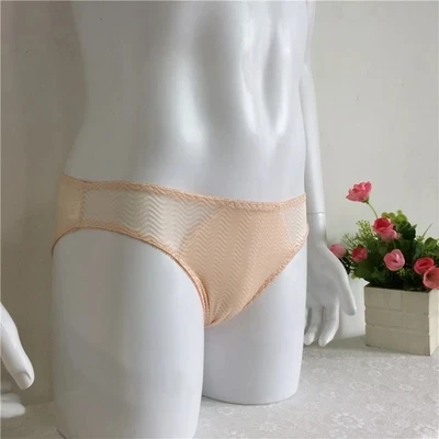 2018 New underwear Men's Sexy Sexy Lace Sleek Stretchable Comfortable Men's Briefs jockstrap gay  penis  underwear