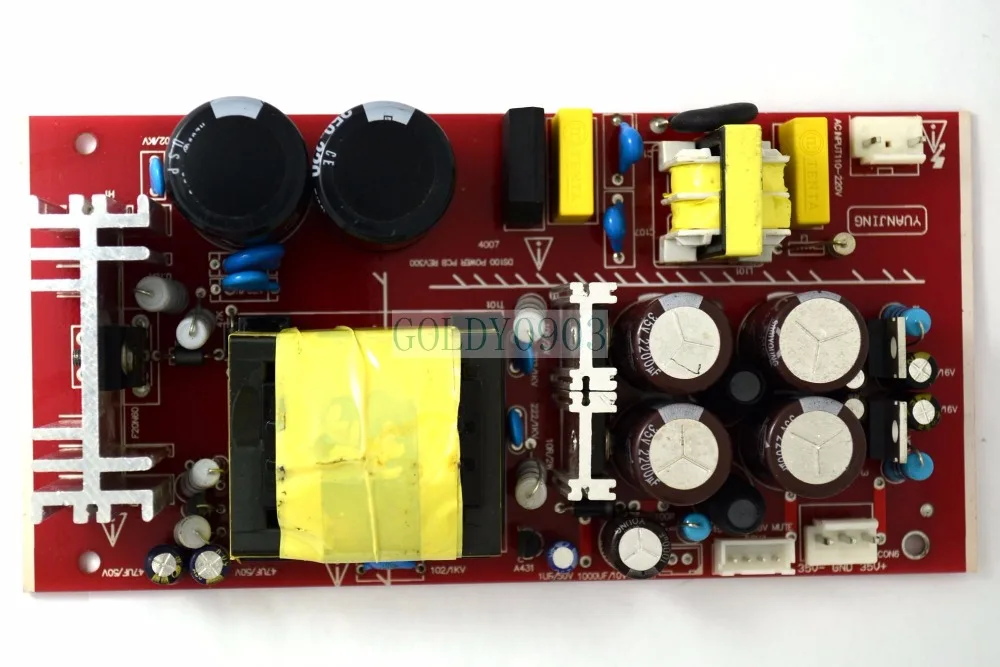 Digital Amplifier Power Supply board 200W with Switching