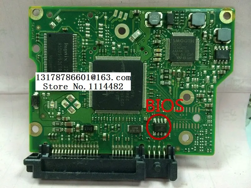 ST2000DL003 ST100617465 piezas de disco duro HDD PCB placa lógica buena prueba ST2000DL003 ST100617465