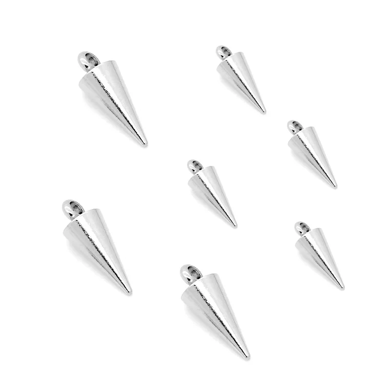 10pcs/lot Stainless Steel Geometric Earrings Accessories  Charms Handmade DIY  Charm for Bracelets & Pendants Jewelry Making