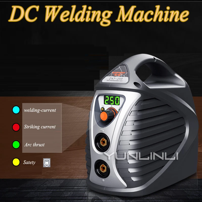 

DC Welding Machine 220V Fully Automatic Copper DC Welding Machine Stainless Steel/Carbon Steel/Low Alloy Steel Welding ZX7-250S