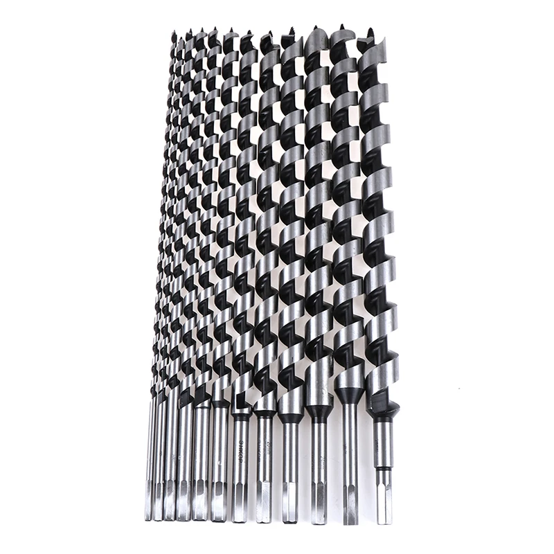 

1pc 460mm Twist wood Drill Bit Length 46cm For Metal Sarbon Steel Drilling bits Woodworking Tools Size 4-28mm