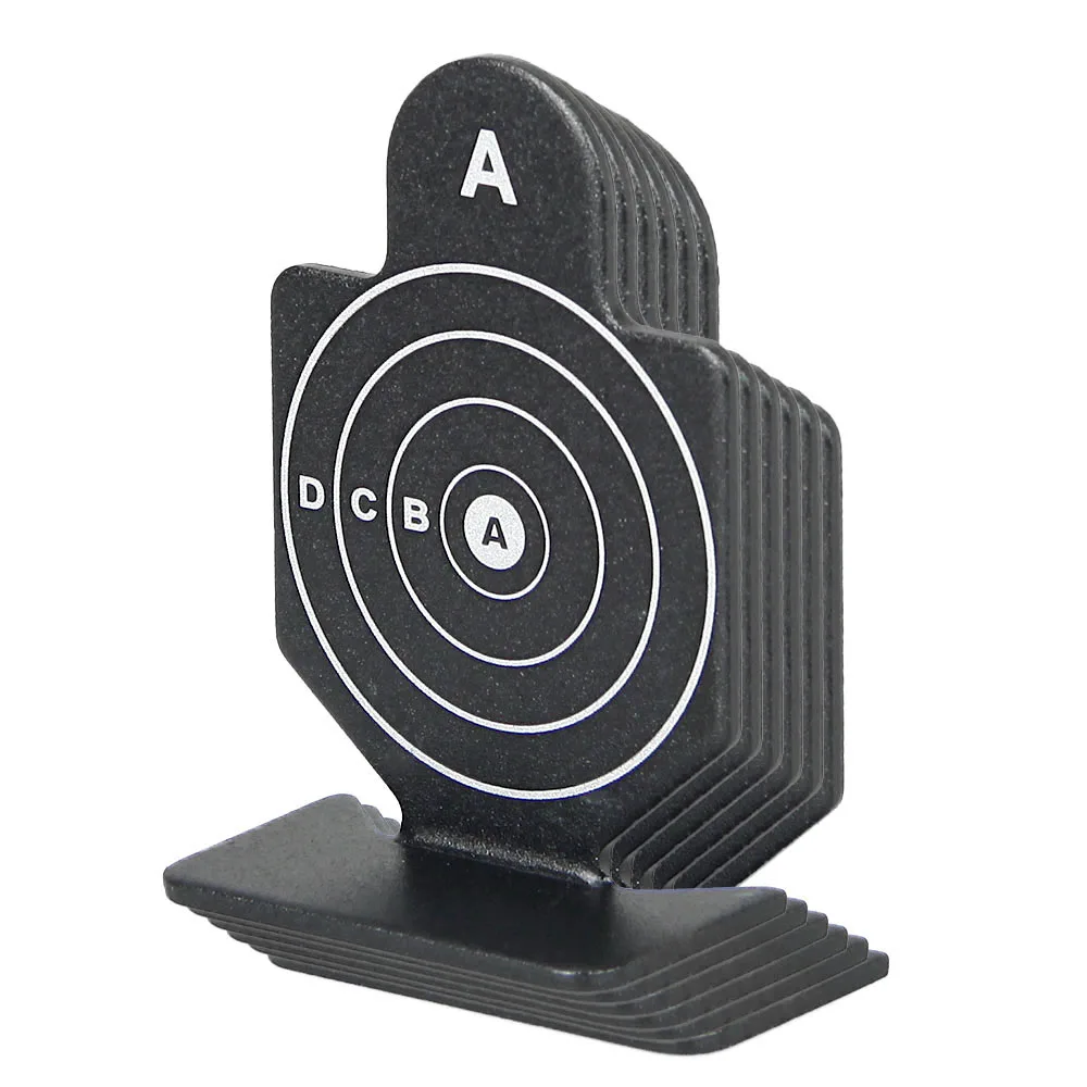 Black Color 64x44x20mm 6pcs Shooting Target  for Hunting  HS33-0180B