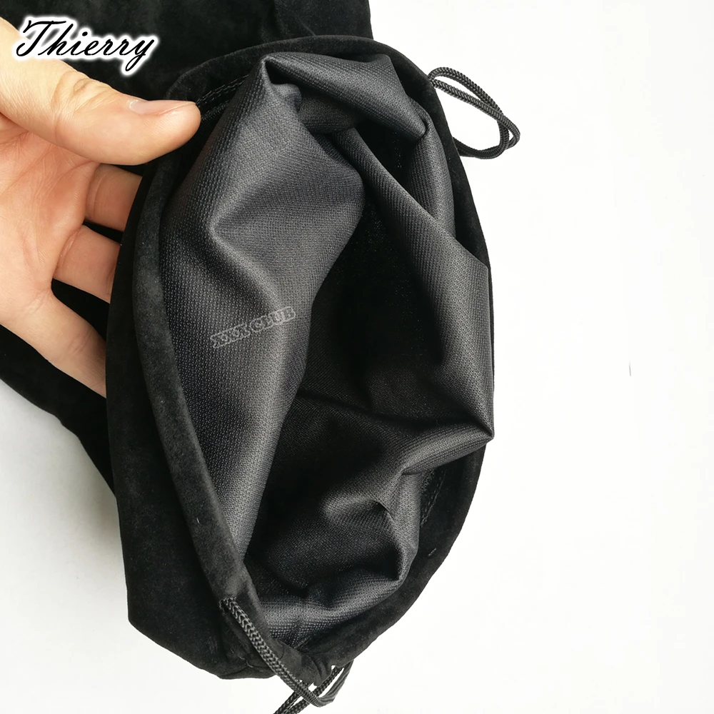 Thierry 23*37cm Flannel Drawstring Storage big Bag for Adult Sex Toys, vibrator dildo anal butt plug etc. sex products