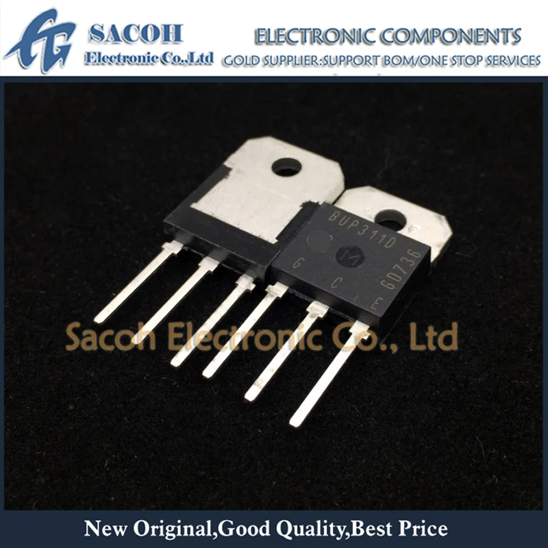 

Refurbished Original 2Pcs/Lot BUP309 OR BUP311D BUP311 TO218 20A1200V Power IGBT With Antiparallel Diode