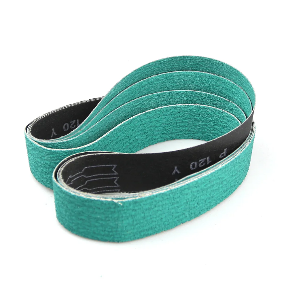 Cinturones de lijado abrasivo de circonita, bandas de 1220x50mm, 2 \