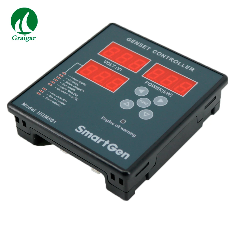 

New Smartgen HGM501 Genset Controller Two specialized LED displays