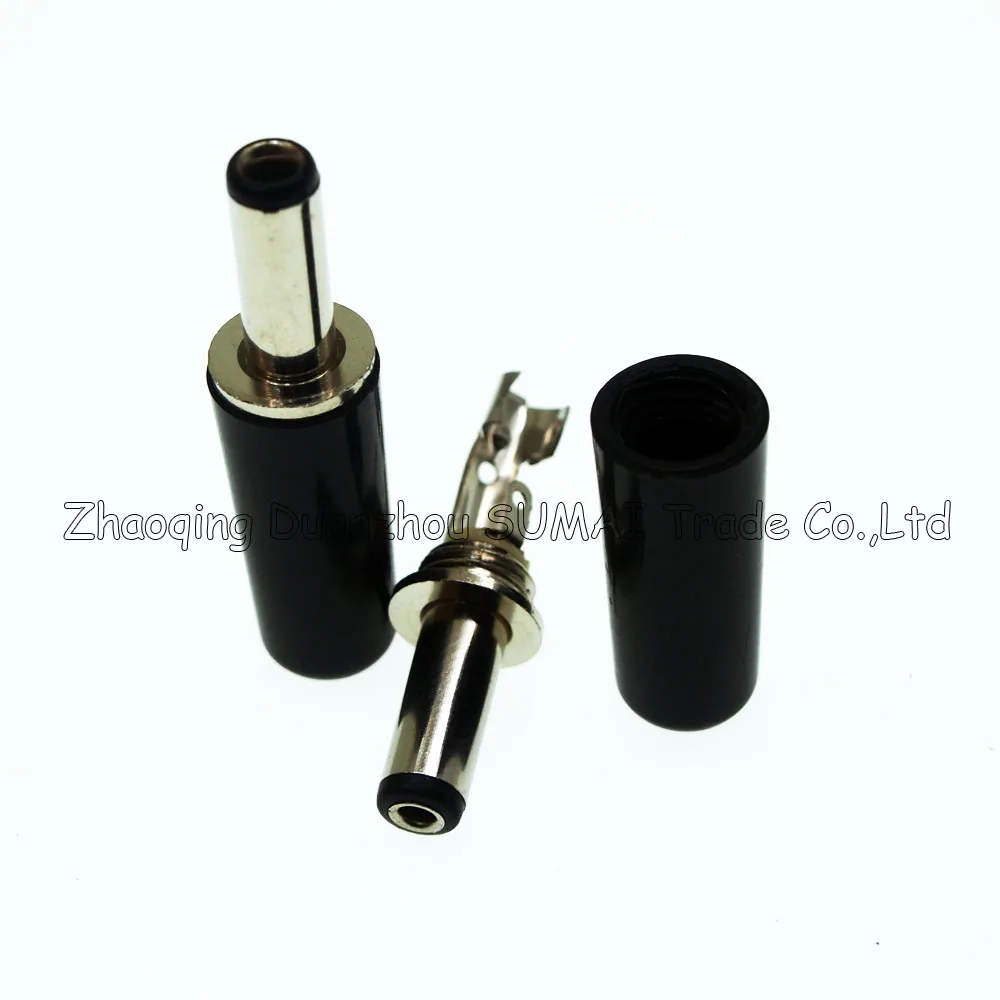 Good Quality 2.1&2.5-5.5*14 mm DC Power Male Plug Connector,DC Jack Adapter,Size 2.1mm or 2.5mm