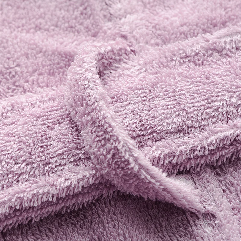 Women\'s Fleece Hooded Bathrobe, Thick Nightgowns, Women Pajamas, Bath Towel, Warm Robe, Sleepwear, White, Summer