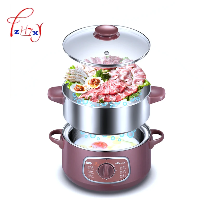 Home use 8L electric steamer Bun Warmer 800W Cooking Appliances Food Warmer Steamed Steamer 220V  1pc