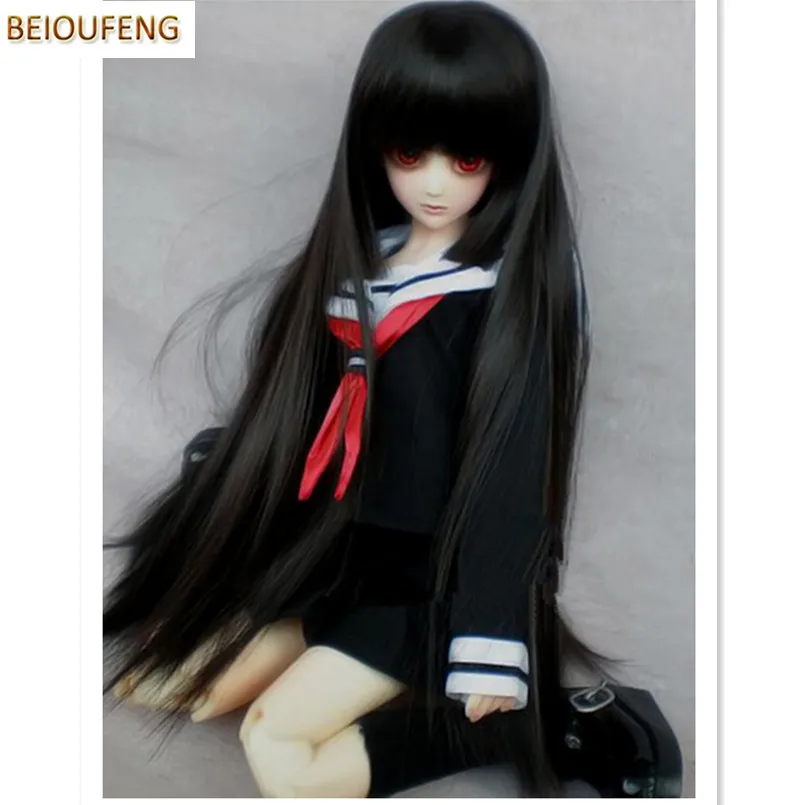 BEIOUFENG 1/3 1/4 1/6 SD BJD Doll Clothes Include Shirts,Skirt and Tie,Fashion School Uniform BJD Clothes for Dolls Accessories