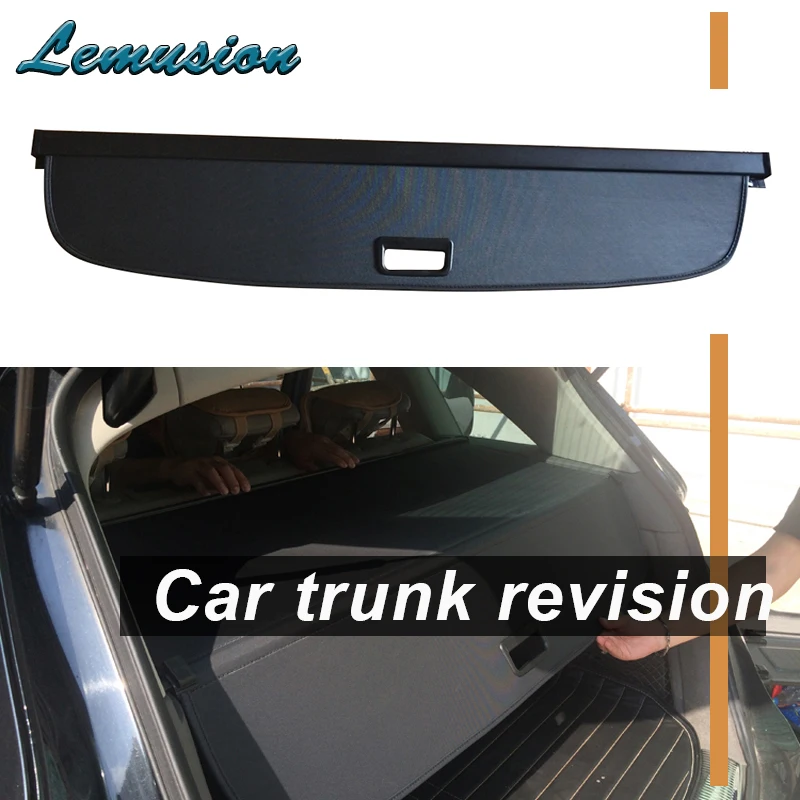 Overe 1Set Car Rear Trunk Cargo Cover For Audi Q5 2010 2011 2012 2013 2014 2015 2016 2017 2018 Security Shield Shade Accessories