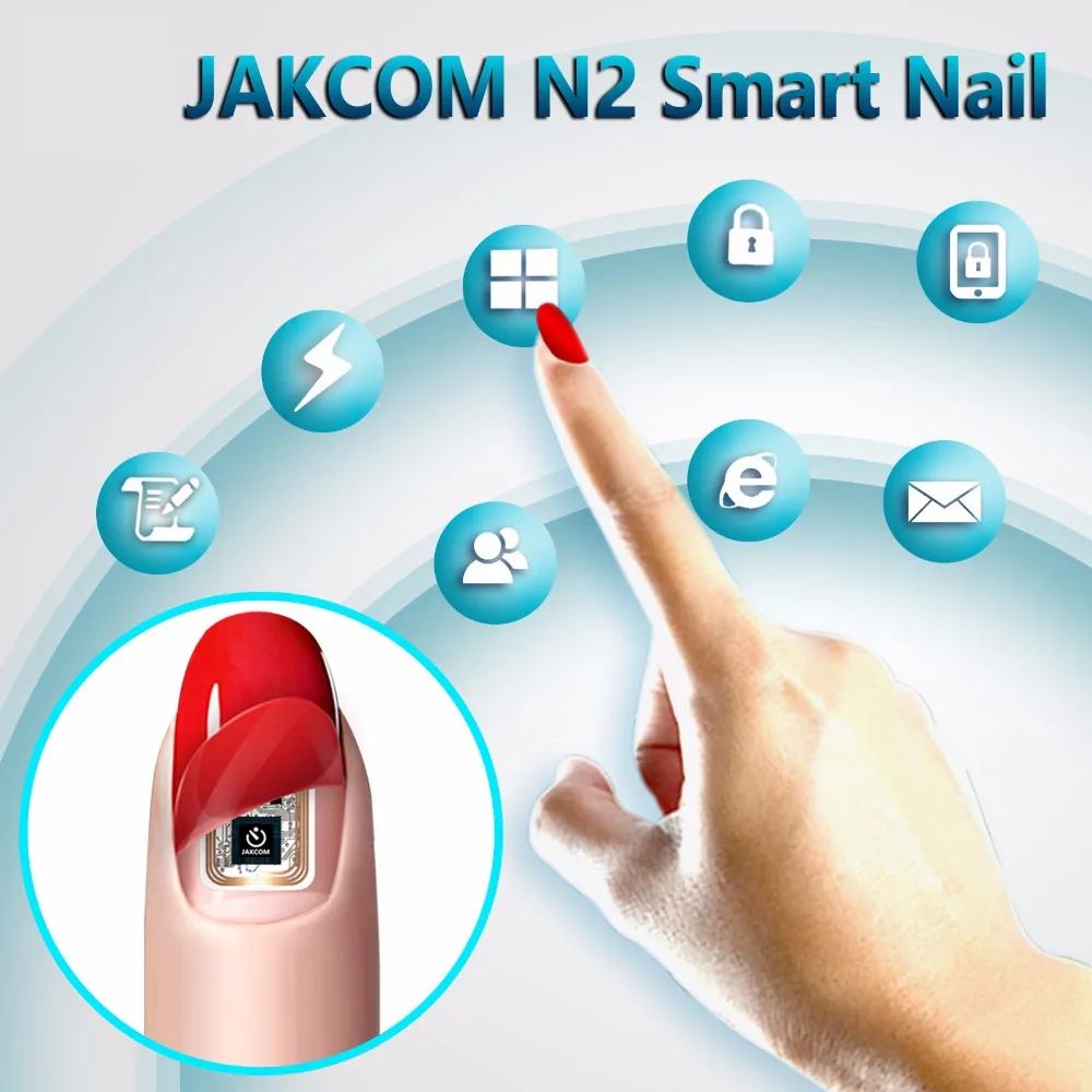 JAKCOM N2 Smart Nail New Multifunction Product Of Intelligent Accessories No Charge Required New NFC Smart Wearable Gadget