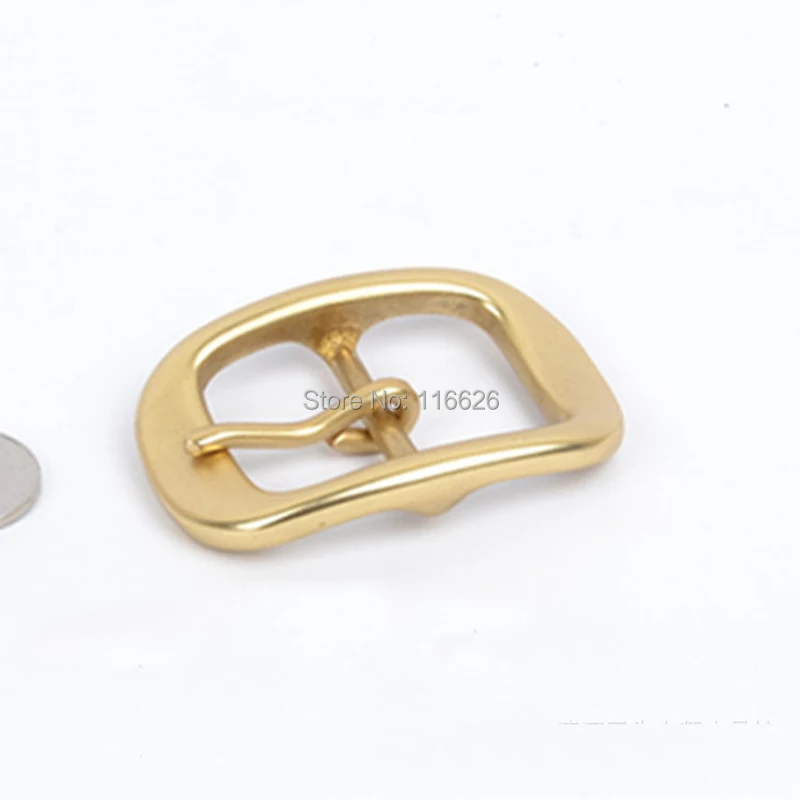 DIY leather craft inner 35mm solid brass material tri-glide belt buckle 3pcs/lot metal hardware accessories