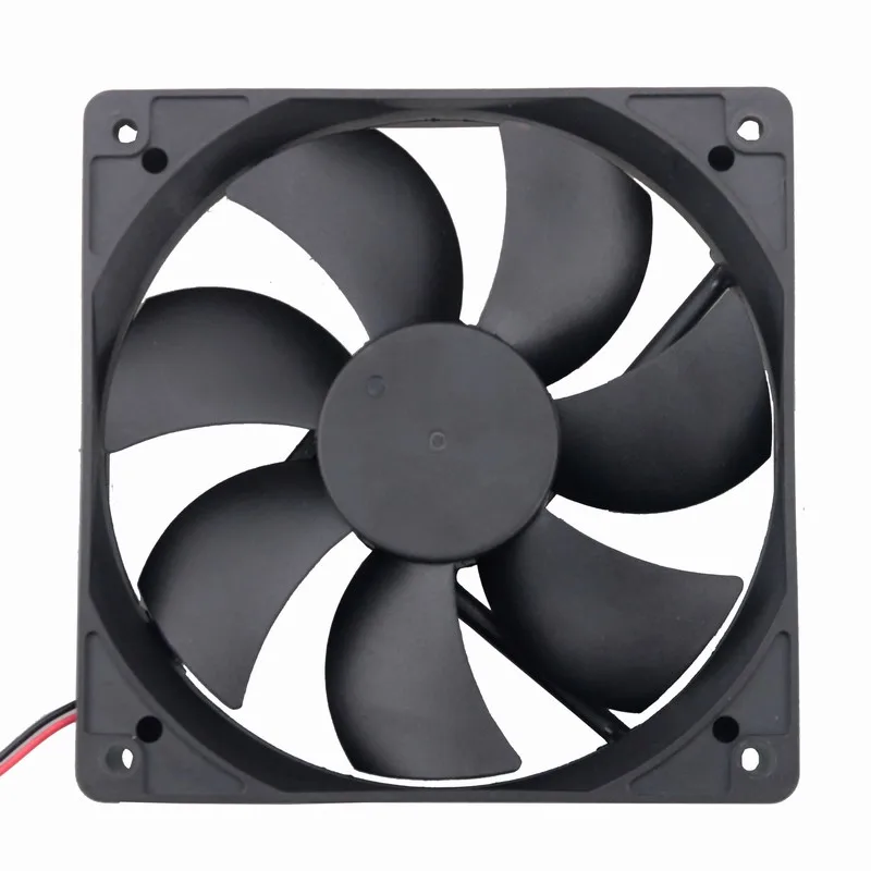 Gdstime – ventilateur de refroidissement à double roulement à billes 12cm, 100 RPM 3000mm DC 24V, 120x120x25mm, sans balais, 120 pièces