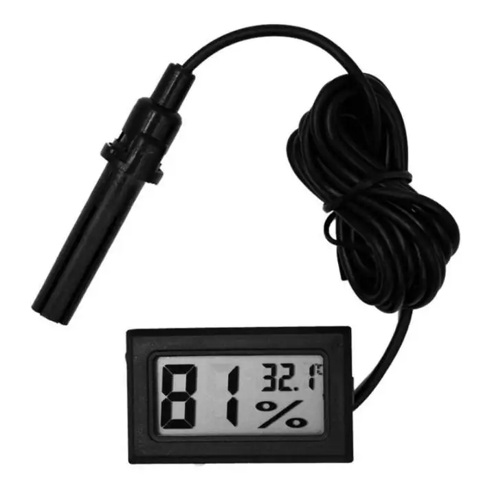 DHL 500 PCS Mini LCD Digital Hygrometer Thermometer Humidity Temperature Meter -50C ~ 70C SN1313