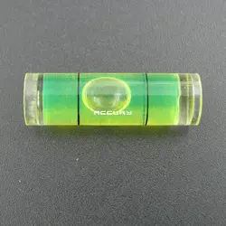 20pcs 9.5*31mm Spirit level Bubble Plastic Mini Level level measurement instrument Round level bubble