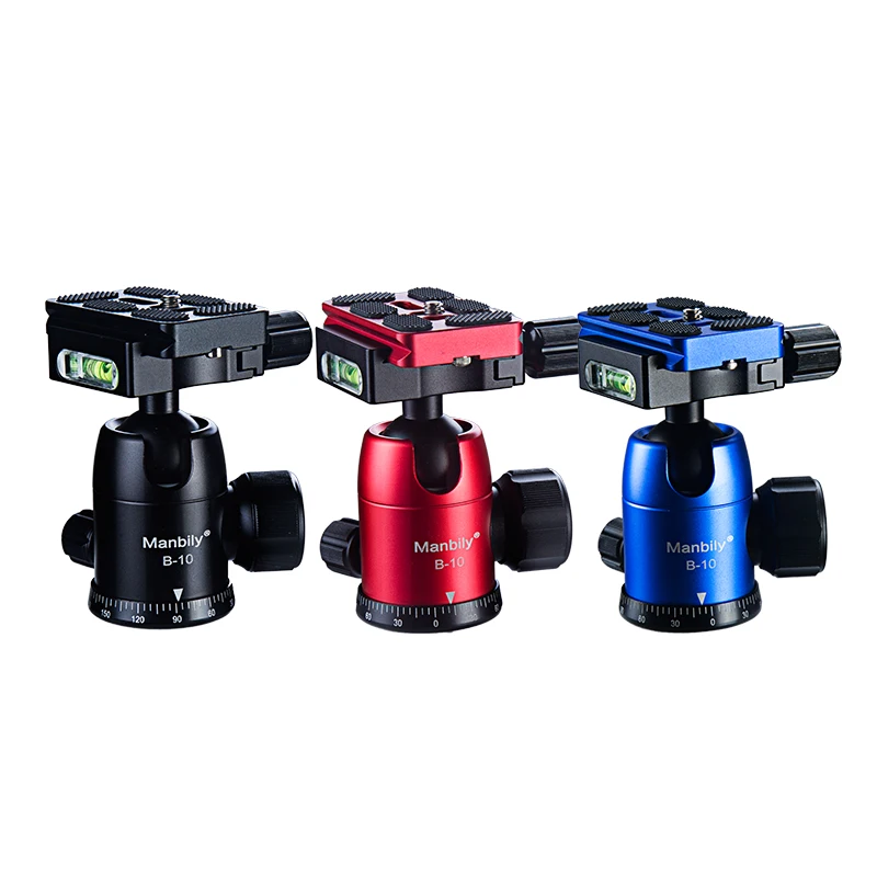 

B-10 CNC Metal Mini Ball Head Ballhead ,Tripod head for iPhone Smartphone/Aluminum Alloy Camera Ball Head Panoramic as RRS