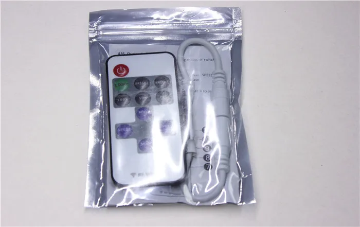 1/2/5/10pcs Mini RF Wireless Led Remote Controller Led Dimmer Controller For Single Color Light Strip SMD5050/3528/5730/5630