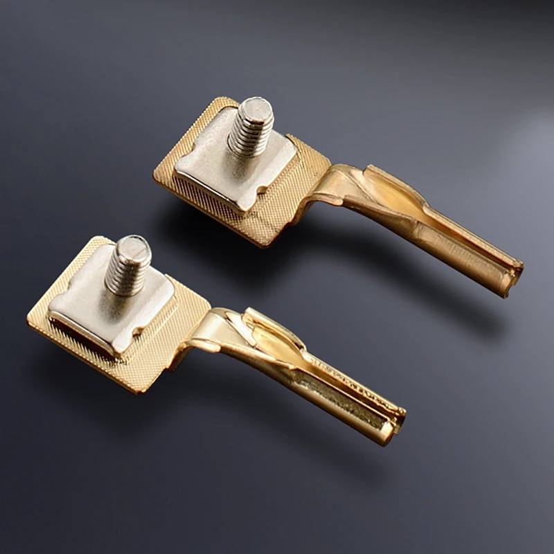 1pcs Viborg pure copper 24K Gold  plated Figure 8  IEC C7  Power  Plug  IEC Female Connector 20mm