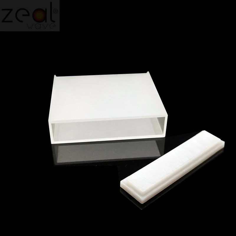 

FOR 1PCS Quartz Cuvette Infrared Spectrophotometer Dedicated 40mm Optical Path Water Gel Quartz