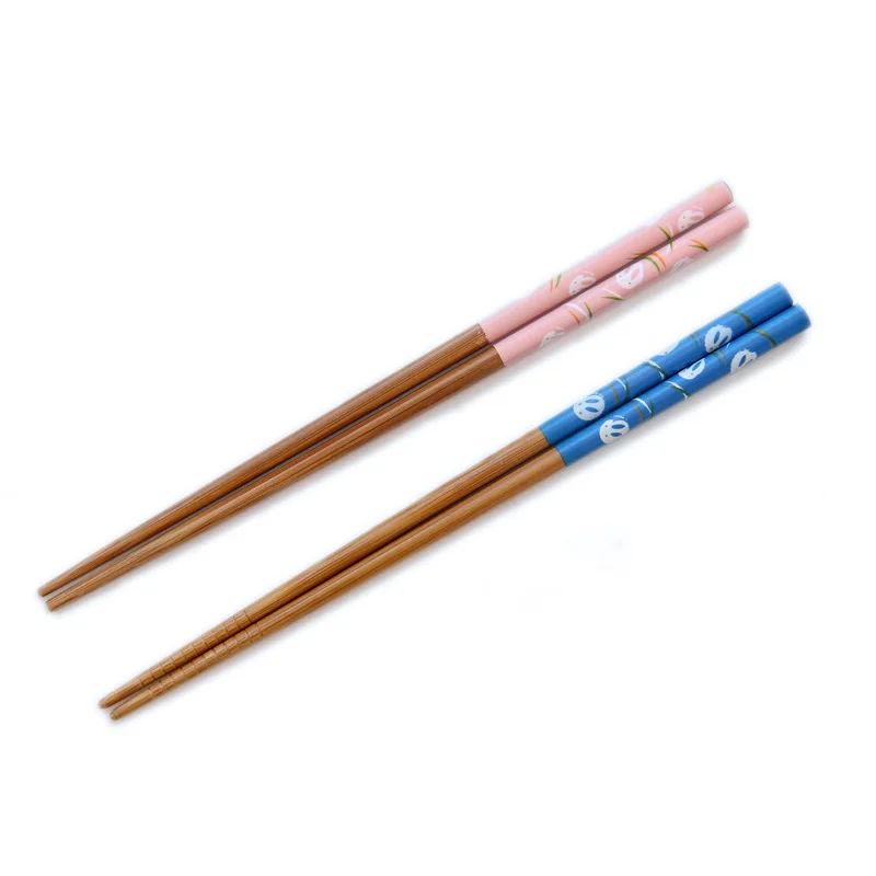 The new Japanese-style wind chopsticks chopsticks fresh rabbit Two colors couple chopsticks household goods