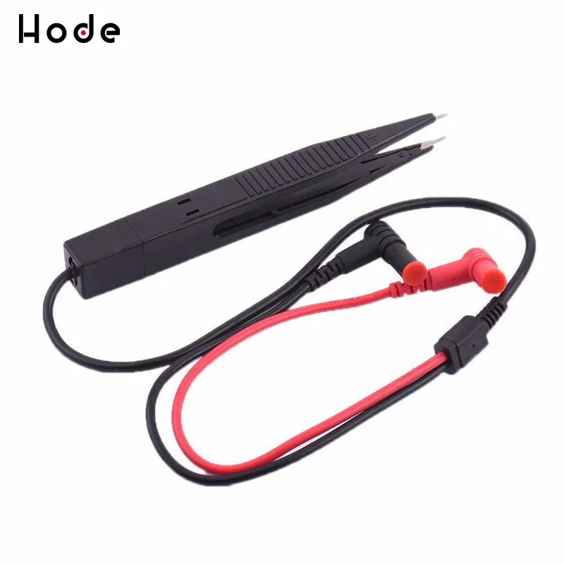 Digital Multimeter smd inductor test clip probe Tweezers for Resistor Multimeter Capacitor щупы для мультиметра