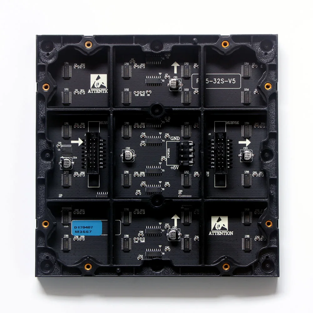 Rgb Led 64 × 64 P2.5 1/32 Scan, Led Display Video Muur P2.5 Binnen Volledige Kleur Module, smd 3 In 1 Rgb Led Panelen