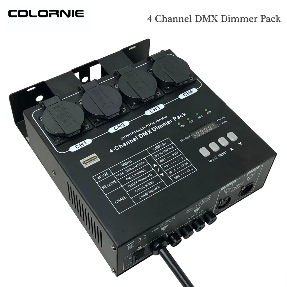 dmx dimmer pack com multi switch controlador midi dmx splitter distribuidor para luminaria de palco luzes dj way 01