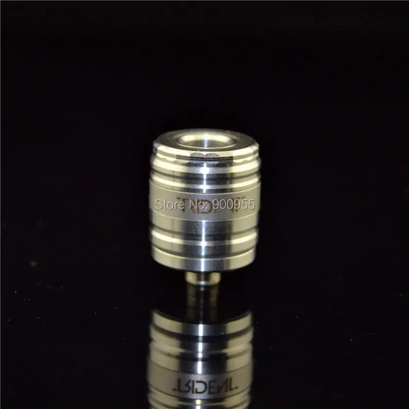 Trident V2 RDA ze stali nierdzewnej kroplówka odbudowująca Atomizer RBA 510 gwint DIY wstępnie zbudowany parownik mechaniczny Mod, skrzynka