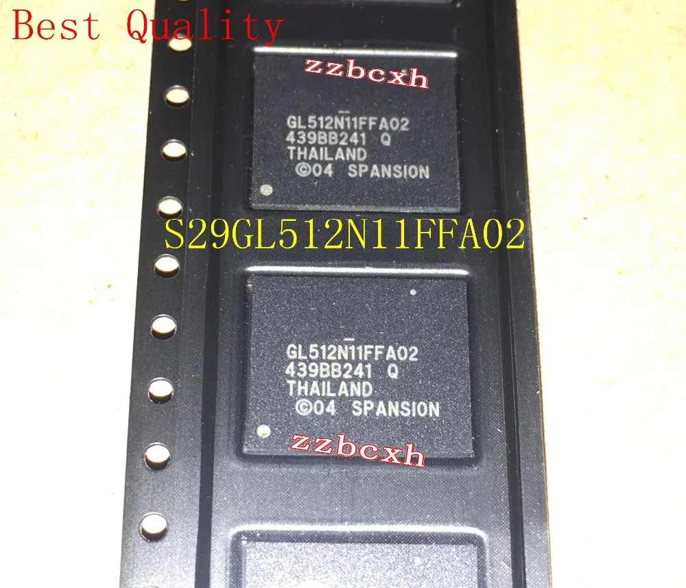 2PCS/LOT New original  S29GL512N11FFA02