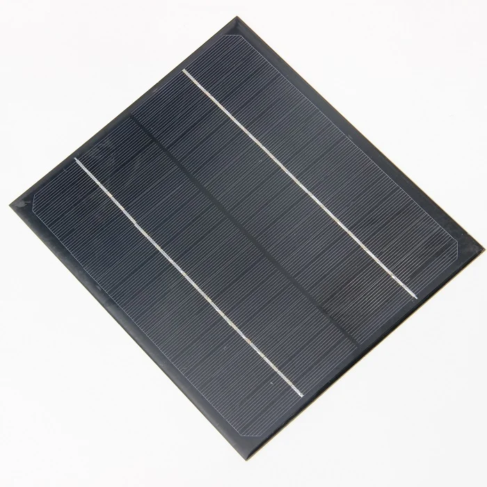 High Quality 6W 18V Solar Cell Monocrystalline Solar Panel+Crocodile Clip For Charging 12V Battery Charger New Free Shipping