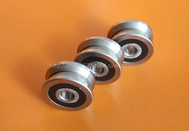 

Outer ring V type groove double row roller guide bearing LV20/8-2RS dimension 8*30*14mm