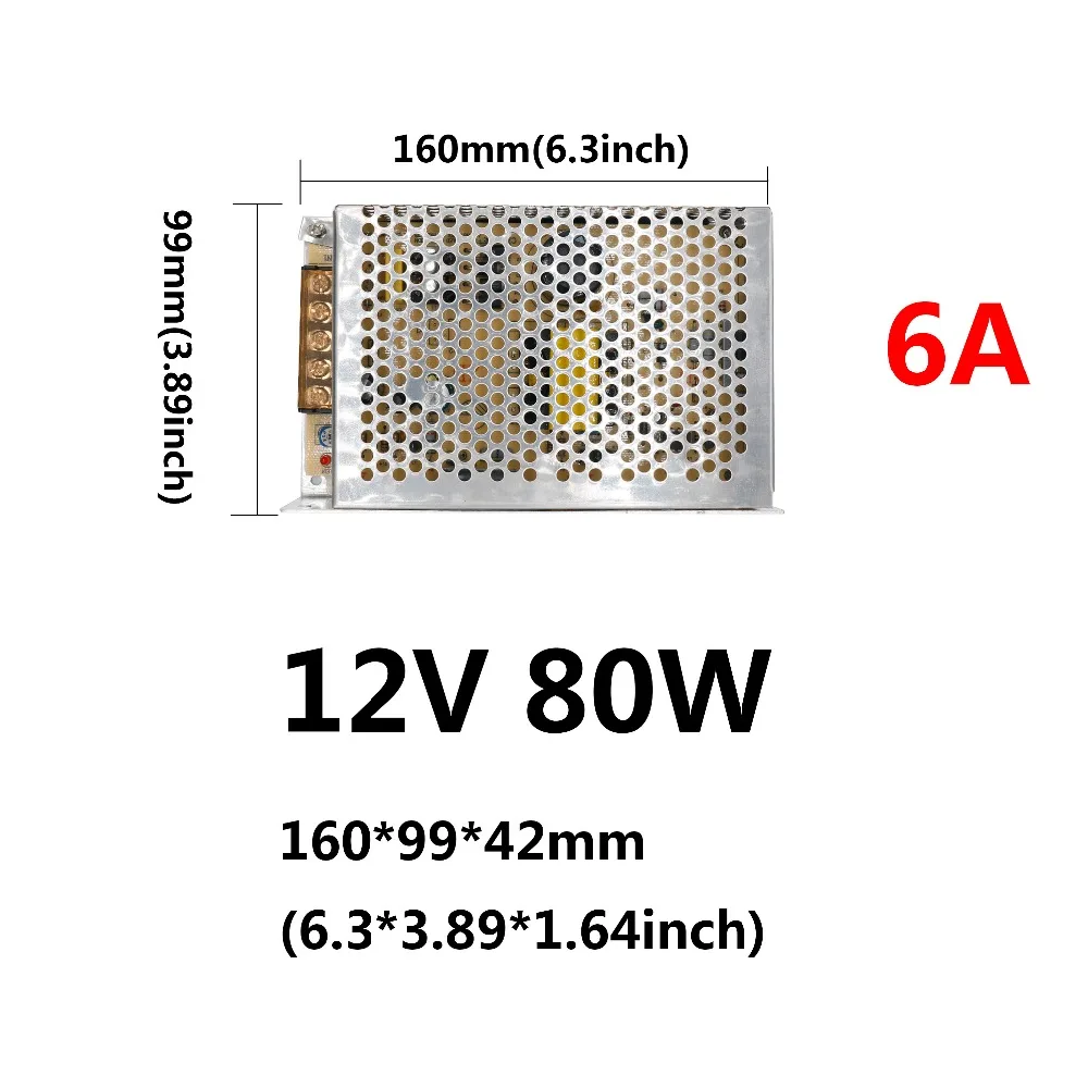 LED-Treiber 220V bis 12V 12W/15W/24W/25W/36W/60W/80W/120W/W für Spannungs regelungs licht transformatoren