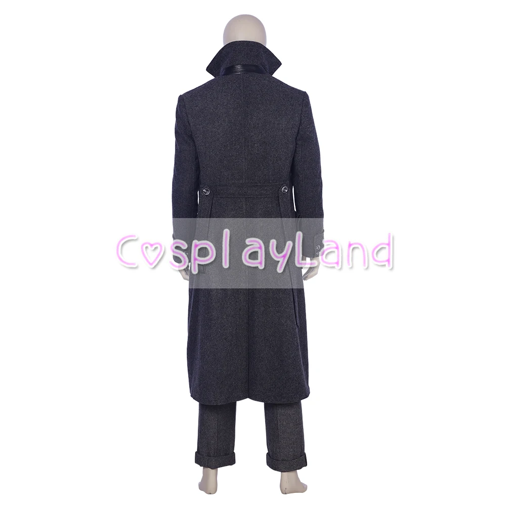 Costume de Cosplay des Crimes de GrindelEuNewt Scamander pour Homme, Déguisement d'Halloween, Ensemble Complet, Fait sur Mesure