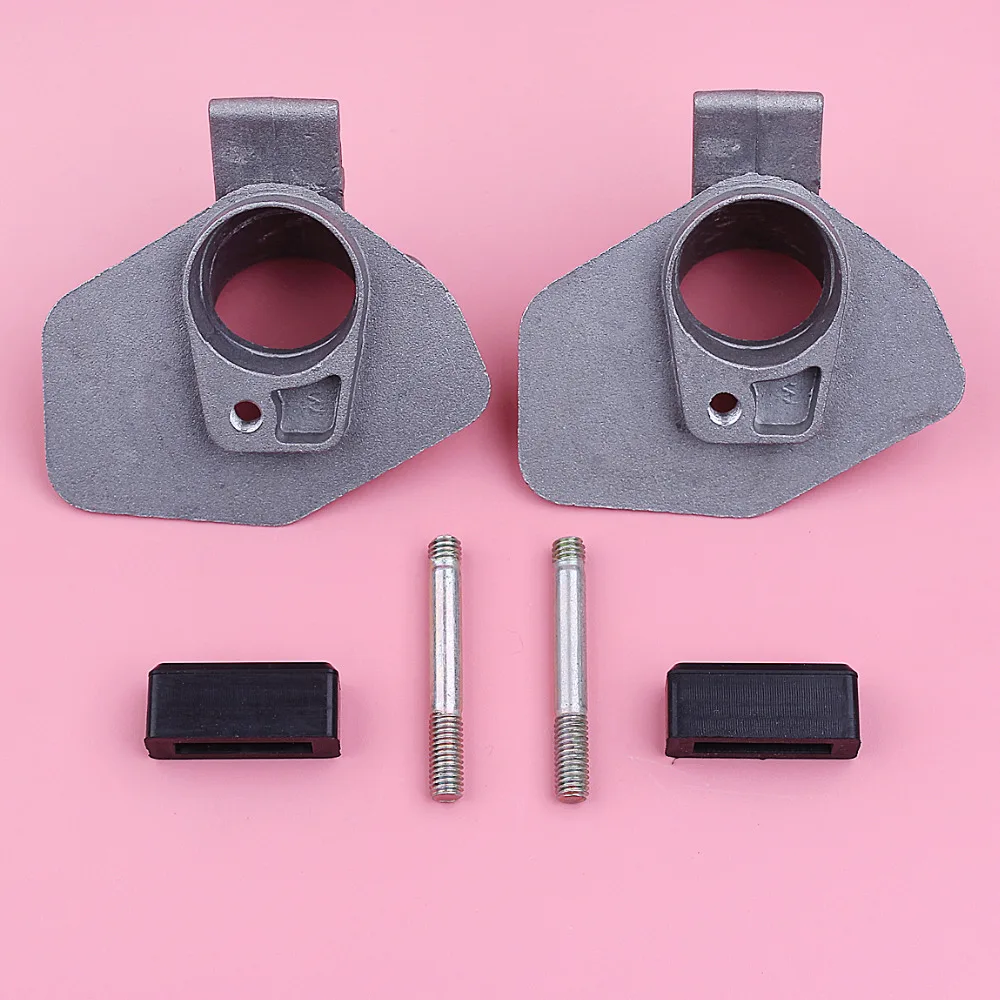 Imagem -04 - Carburador Suporte Base Adaptador para Motosserra Chinês 5200 52cc 5800 58cc 4500 45cc Ferramenta de Jardim Substituir Peça Sobressalente Peças por Lote