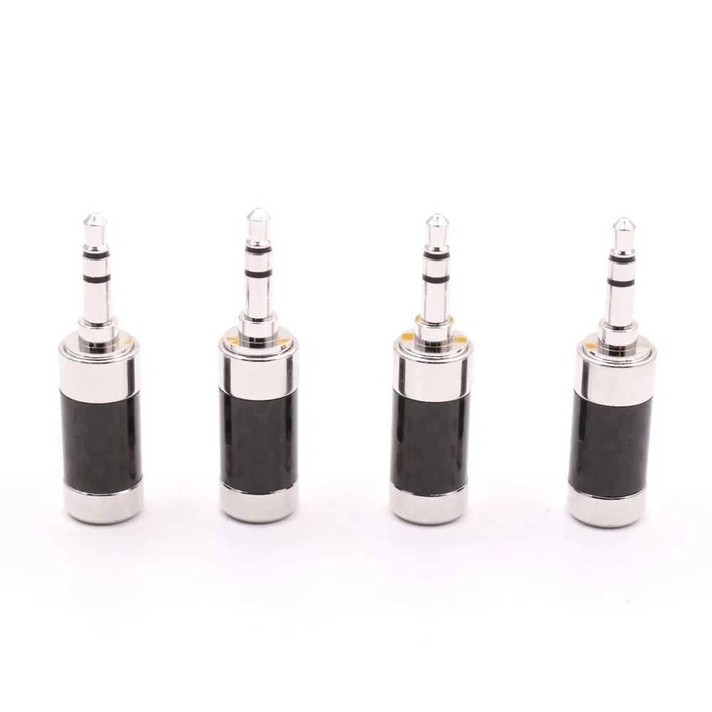 4 Jack Kết Nối 3.5Mm 3 Cực Âm Thanh Nổi Mạ Vàng 3.5Mm DIY Tai Nghe Chụp Tai Adapter