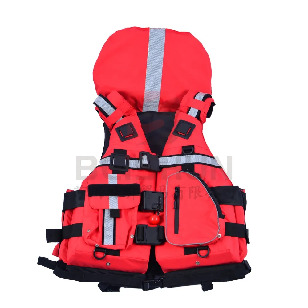 Customized Professional Heavy-duty Kayaking Life Jacket Rescue with PFD Quick Release Device Rescue Vest Rapids Floating