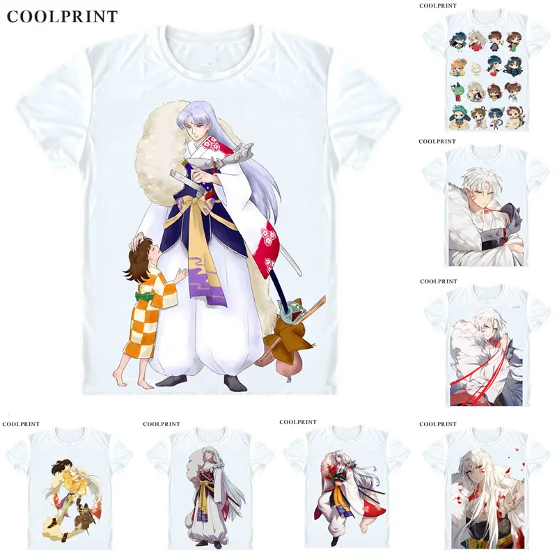 

Футболка с рисунком собаки и демона Sesshoumaru Sesshomaru