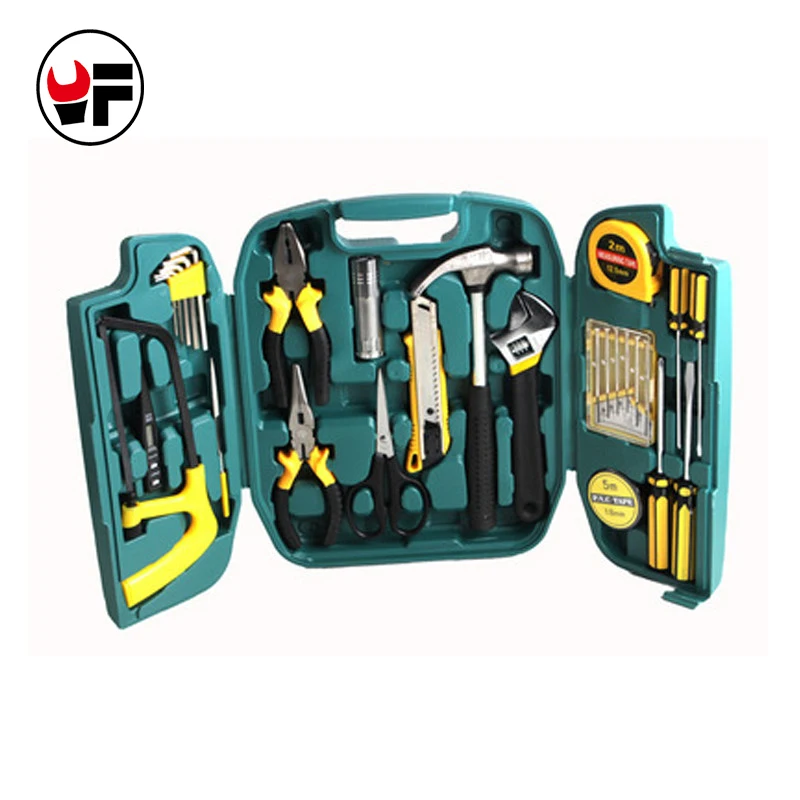 27pcs repairs tools set Screwdriver Set knife kit in a suitcase for home hand tool boxes instruments caixa de ferramenta DN107