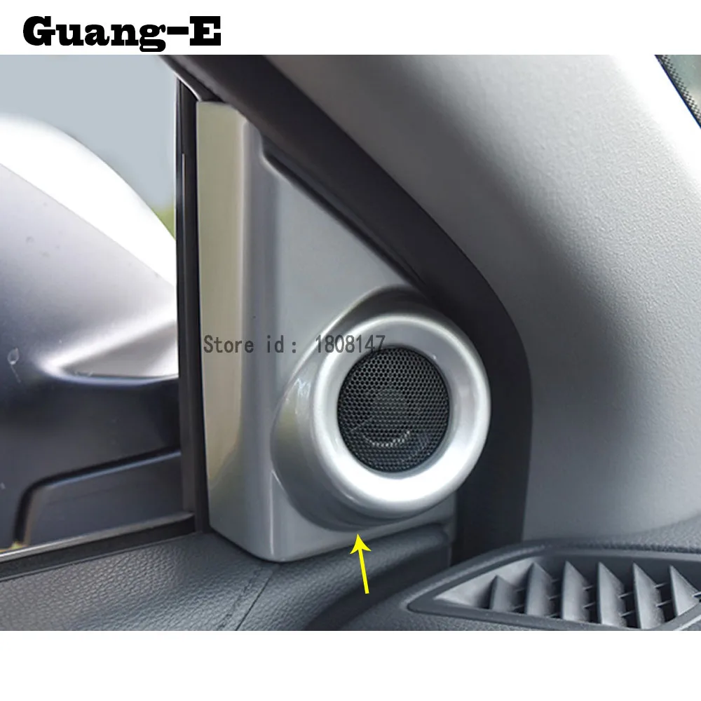 For Honda CRV CR-V 2017 2018 2019 2020 2021 2022 Car Sticker A Column Interior Audio Speak Window Windshield Side Triangle Trim