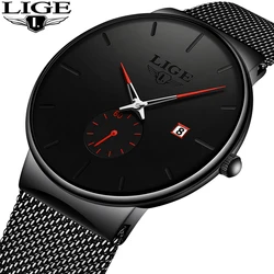 Man Ultra Thin Watch New Men's Watches Luxury Brand Gift Male Clock Business Quartz Wristwatch Watch For Men Relogio Masculino