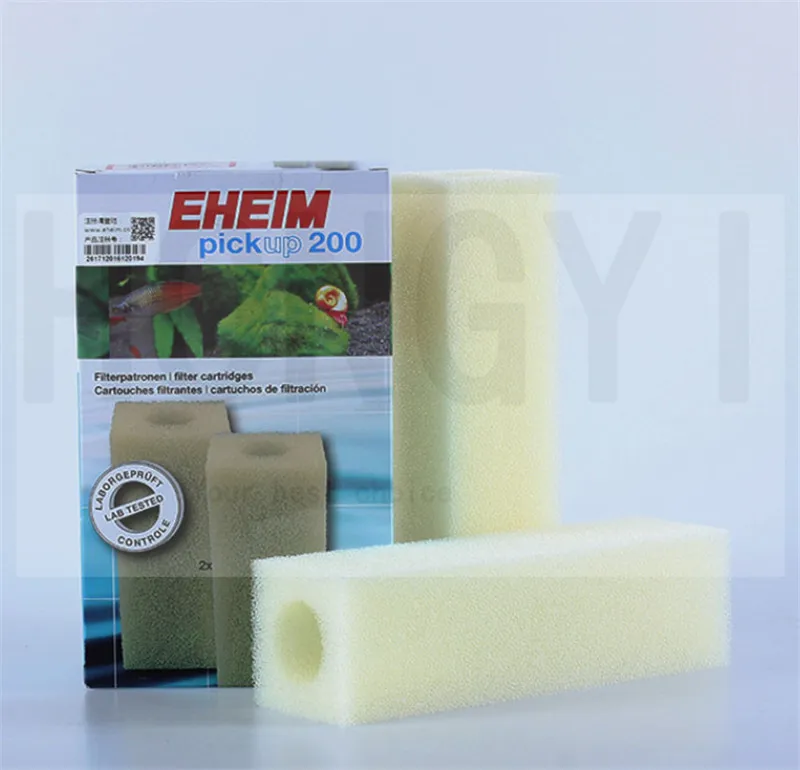 2 pieces/lot EHEIM pickup low water level filter replace the cotton built-in filter special cotton pickup45/60/160/200