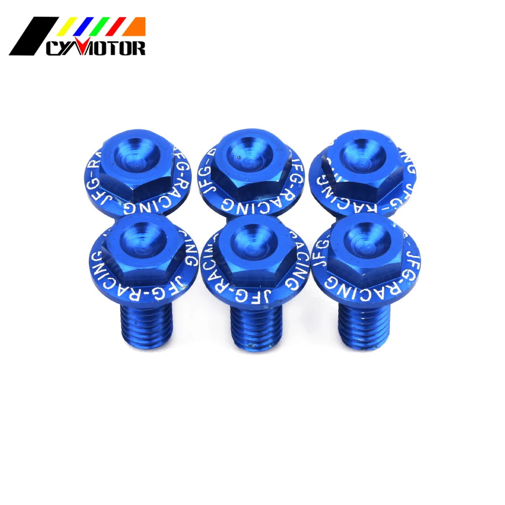 Motocycle Fork Guard Screw Bolt For YAMAHA SUZUKI YZ125 YZ250 YZ 125 250 YZF YZ250F YZ450F WR250F WR250R WR250X WR450F DRZ400SM