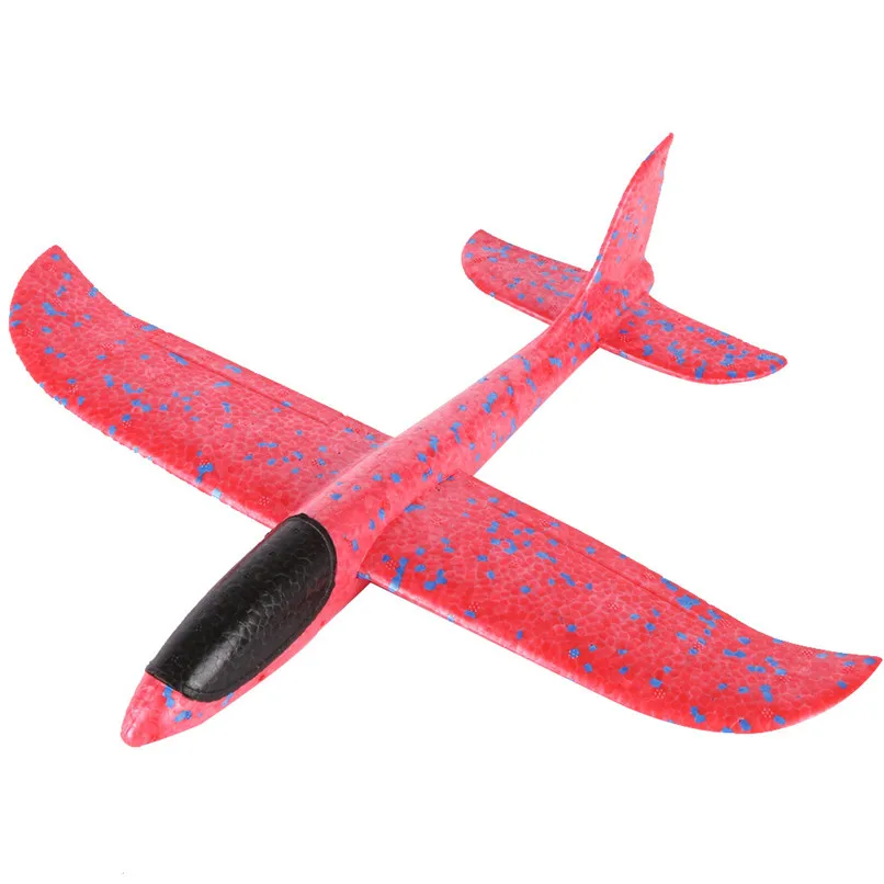 

Kids Foam Airplane Toy Outdoor Hand Launch Throwing Glider Aircraft Fun Sports Plane Model Interesting Kids Toys J0084