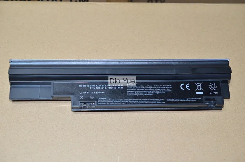 4400mAh 11.1v Laptop Battery for LENOVO IdeaPad Edge 13 E30 E31 42T4806 42T4807 42T4812 42T4813 42T4814 42T4815 57Y4564 57Y4565