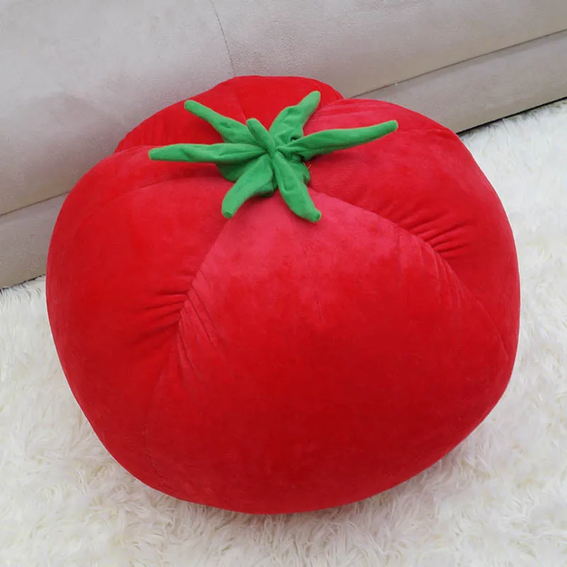 Cute Tomatoes Vegetable Dolls Soft Plush Toys Birthday Gifts Tomato Pillow Cushion 35cm 14inch DY50650